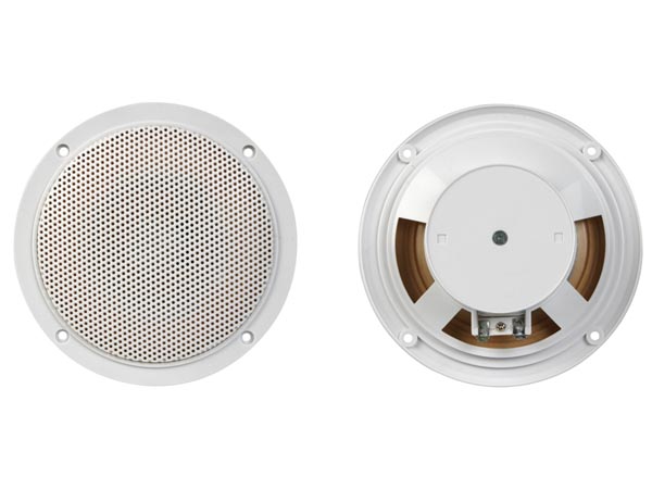 Velleman-Lautsprecher, Decke, 5", 80W, 8Ohm wasserdicht, 2 Stück, VDSWPS5N