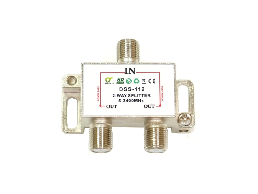 DIGITSAT Spillter/Vertiler 1/2 5-2400 DSS-112 DC pass Digits