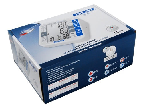 Techmed TMA-3Basic B elektronisches Oberarm-Blutdruckmessgerät