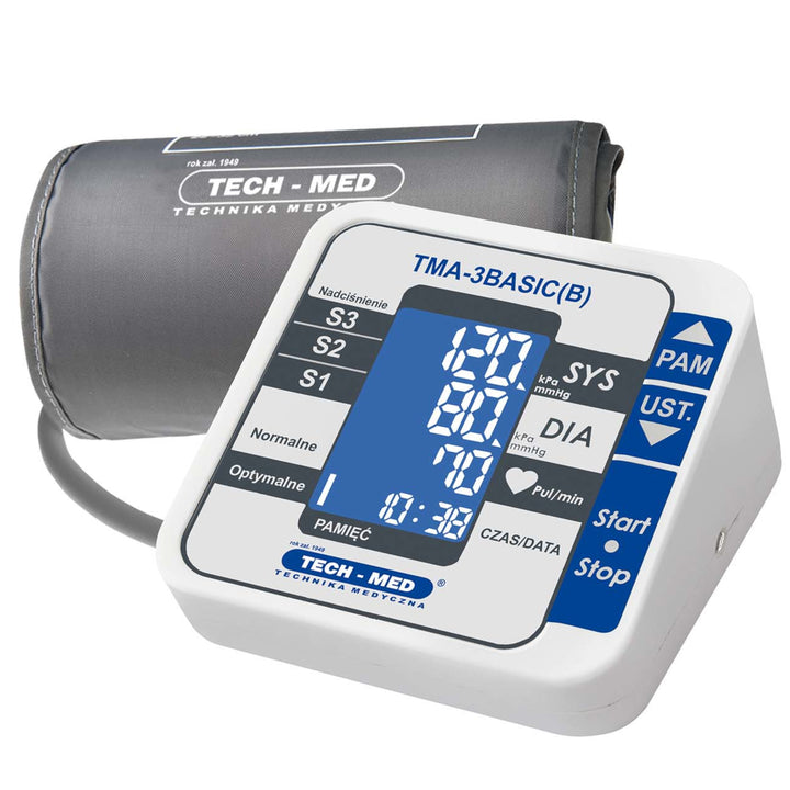 Techmed TMA-3Basic B elektronisches Oberarm-Blutdruckmessgerät