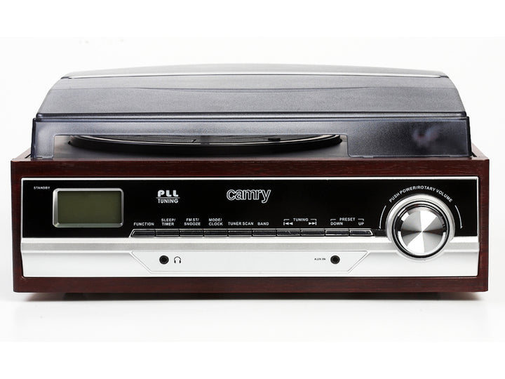 Grammophon + FM-Radio CAMRY Klassischer Retro-Stil HOME AUDIO 3-Gang-Plattenspieler