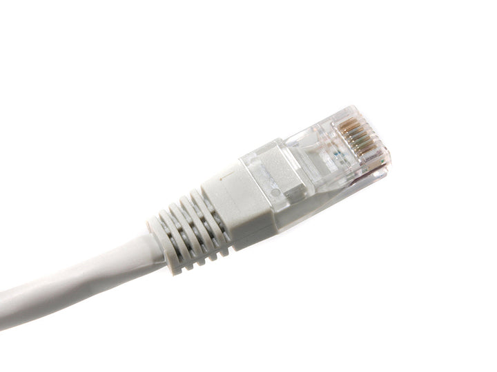 UTP LAN CAT6 Netzwerkkabel, abgeschlossen mit RJ45 Steckern, grau - 5.0m