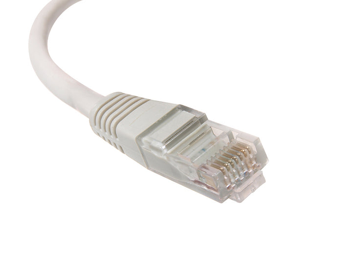 UTP LAN CAT6 Netzwerkkabel, abgeschlossen mit RJ45 Steckern, grau - 5.0m