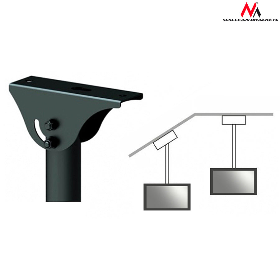 Maclean MC-631 TV Deckenhalterung 2 Maximale VESA Norm:VESA 75 x 75