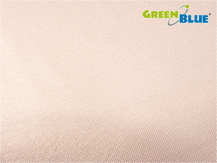 UV-Polyester-Gartensegel 5m Dreieck GrünBlau GB502 Creme