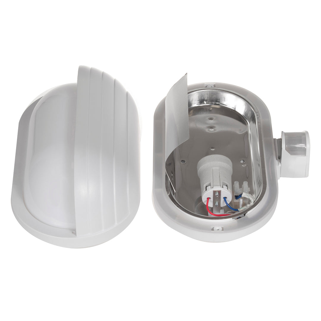 Maclean Wandleuchte, mit PIR-Sensor, max. 60W, 180°, MCE33 W