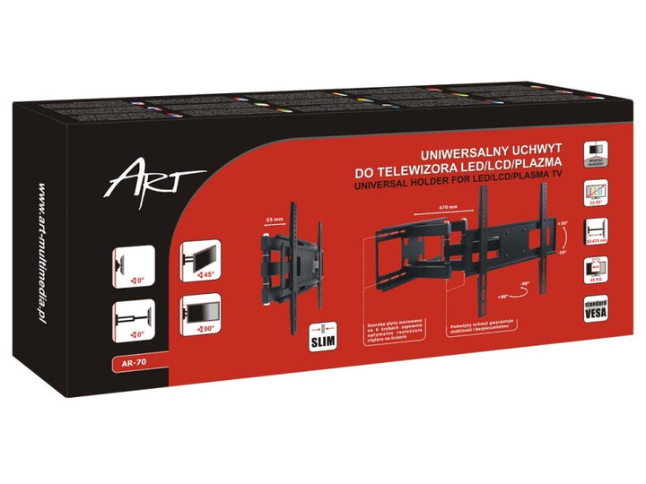 Armhalterung für TV LED / LCD / Plasma 23-55 "45kg AR-70 Art