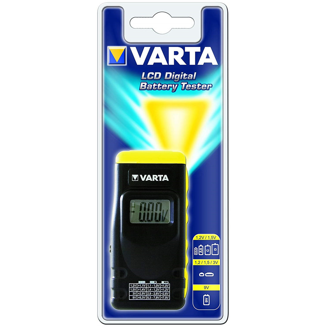 Digitaler Batterieanzeigetester mit LCD Varta 891101401