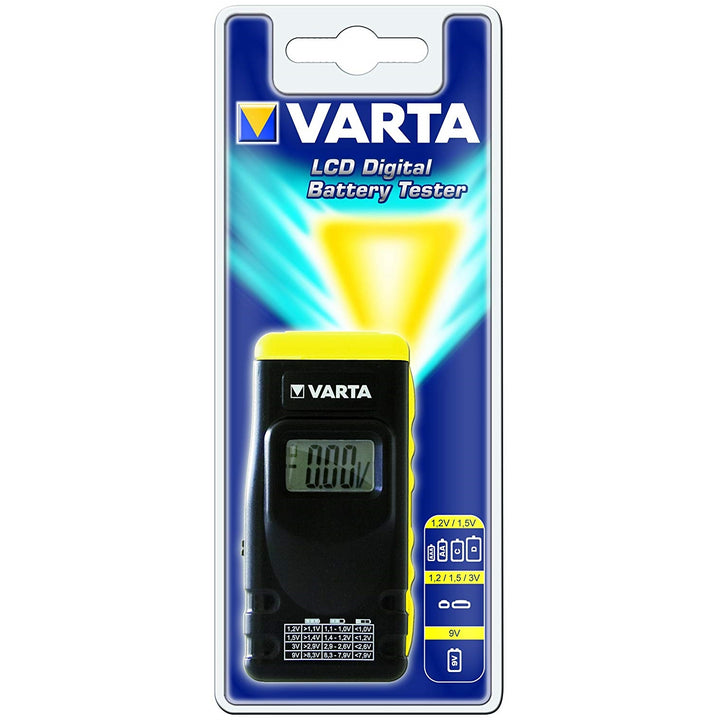 Digitaler Batterieanzeigetester mit LCD Varta 891101401