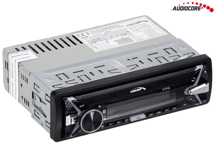 Autoradio Bluetooth Panel Mehrfarbig MP3 / WMA / USB / RDS / SD ISO Audiocore AC9710 B