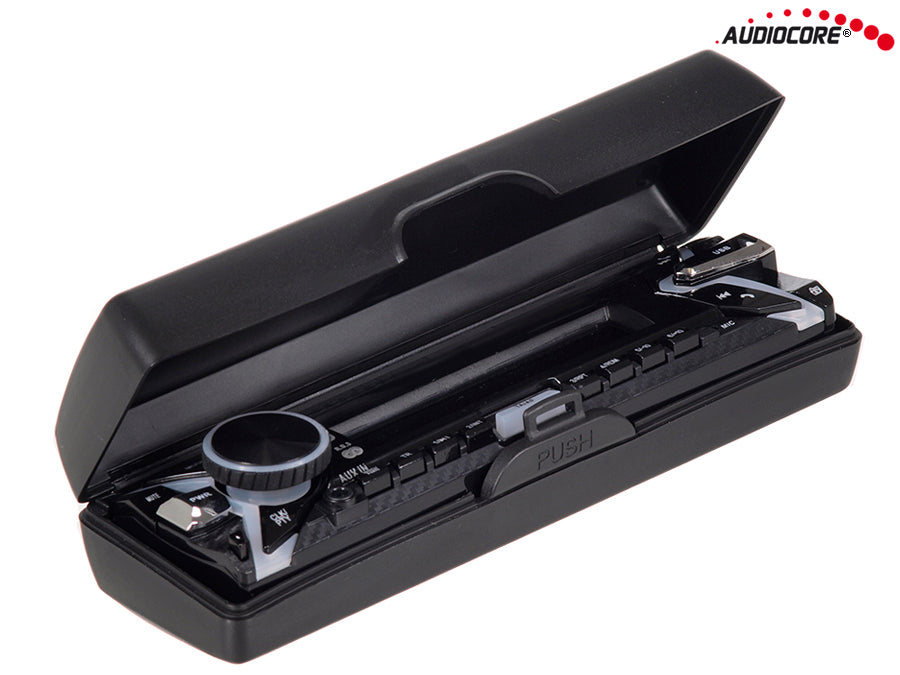 Autoradio Bluetooth Panel Mehrfarbig MP3 / WMA / USB / RDS / SD ISO Audiocore AC9710 B