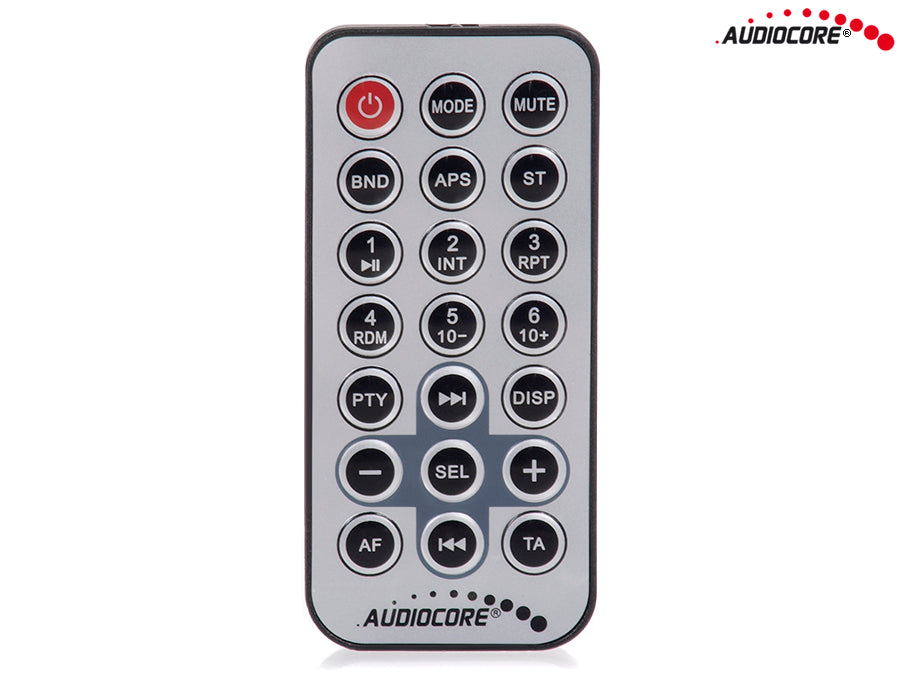 Autoradio Bluetooth Panel Mehrfarbig MP3 / WMA / USB / RDS / SD ISO Audiocore AC9710 B