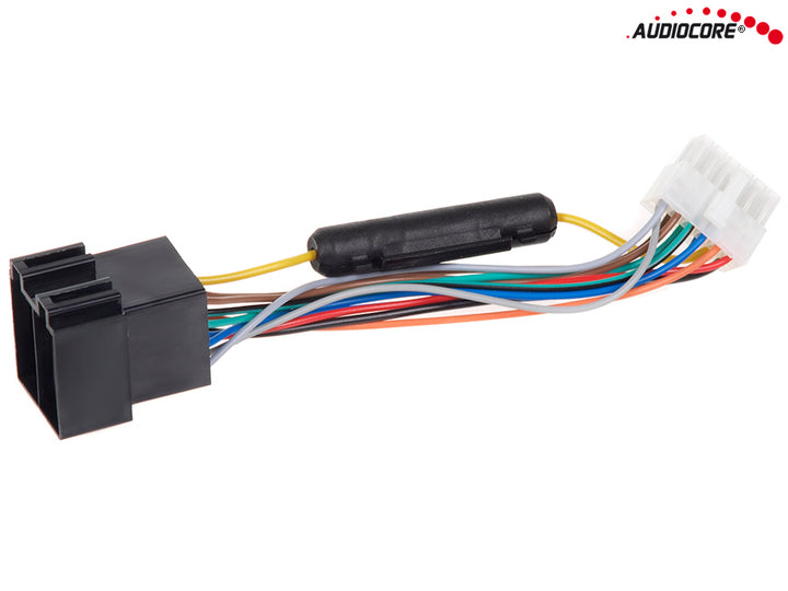 Autoradio Bluetooth Panel Mehrfarbig MP3 / WMA / USB / RDS / SD ISO Audiocore AC9710 B