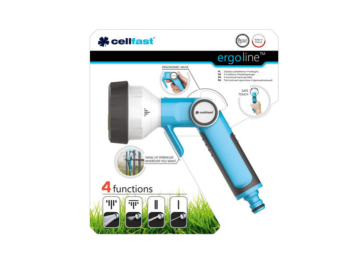 Cellfast Ergo Line 4-Funktions Pistolenprenger SAFETOUCH