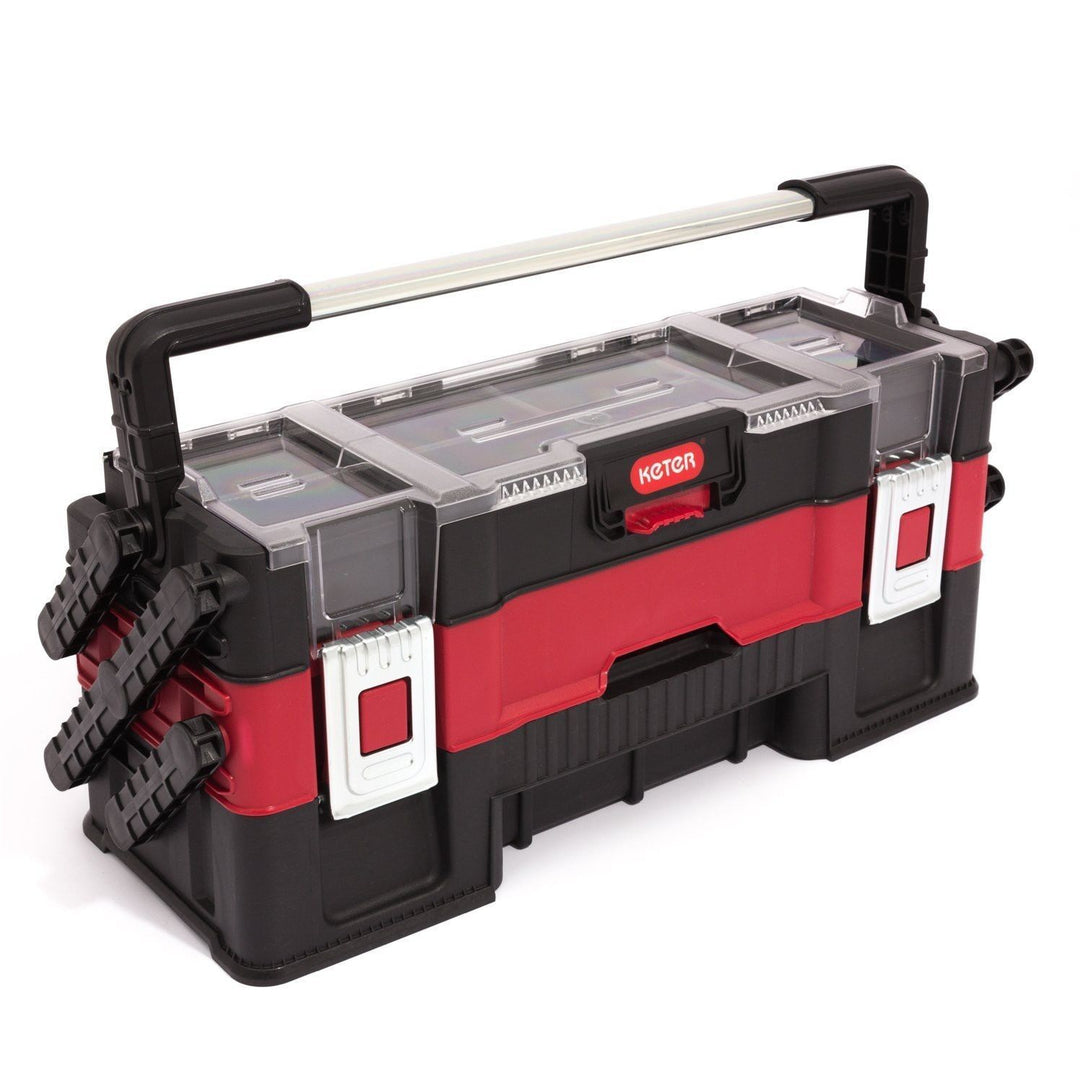 Cantilever Toolboxes mit drei Etagen