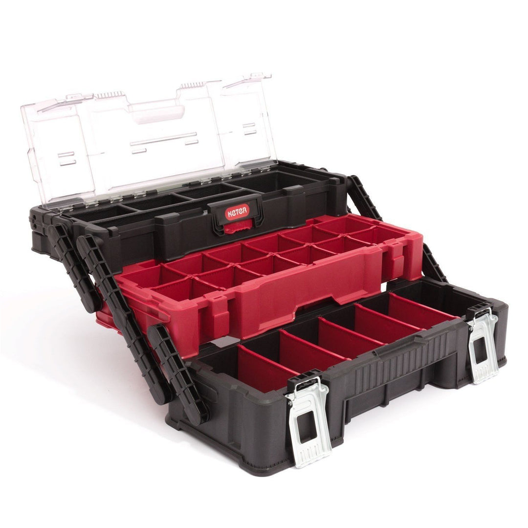Cantilever Toolboxes mit drei Etagen
