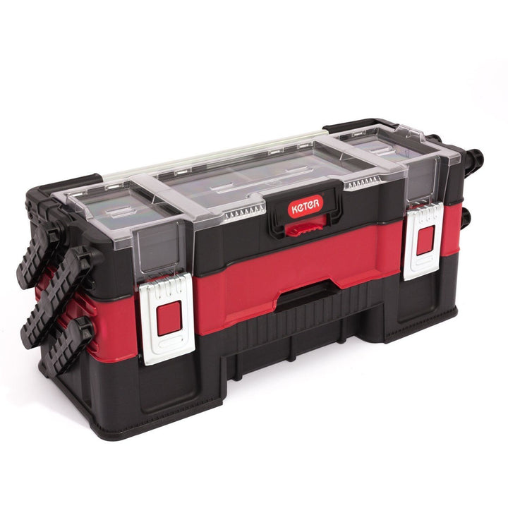 Cantilever Toolboxes mit drei Etagen