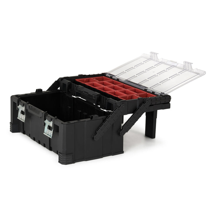 Werkzeugkasten 22 "KETER Cantilever Pro schwarz