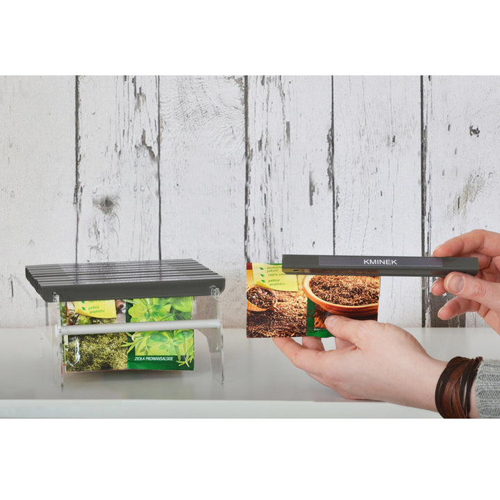 Flaschen-Behälter-hoher Halter-organischer Gewürz-Taschen-Organisator 10 Fächer frische Gewürze