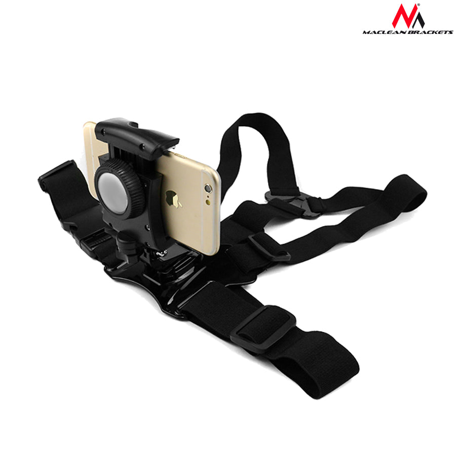 MC-773 Brustgurthalterung Sportträger Handy Kamera Halter