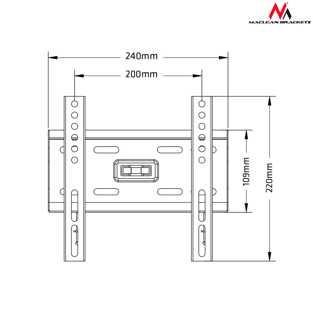 Maclean MC-777 - Wandhalterung für LCD LED Plasma TV Fernseher