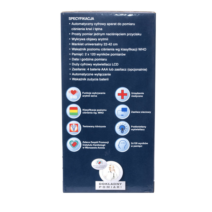 Elektronisches Blutdruckmessgerät  Universalmanschette 22-42 cm