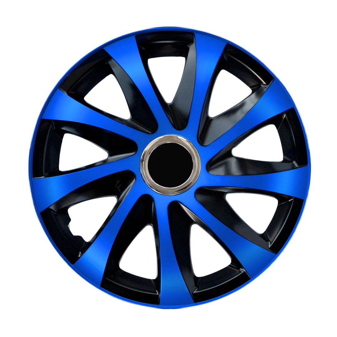 Universal Radkappen 15" NRM DRIFT Extra blau/schwarz 4 Stück