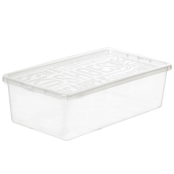 Plast Team Basic 4L Aufbewahrungsbox mit transparenten Wänden