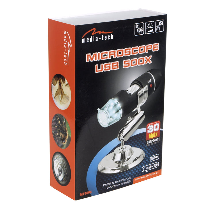 USB Digitalmikroskop/ Lupe/Microscope MT4096 Media-Tech