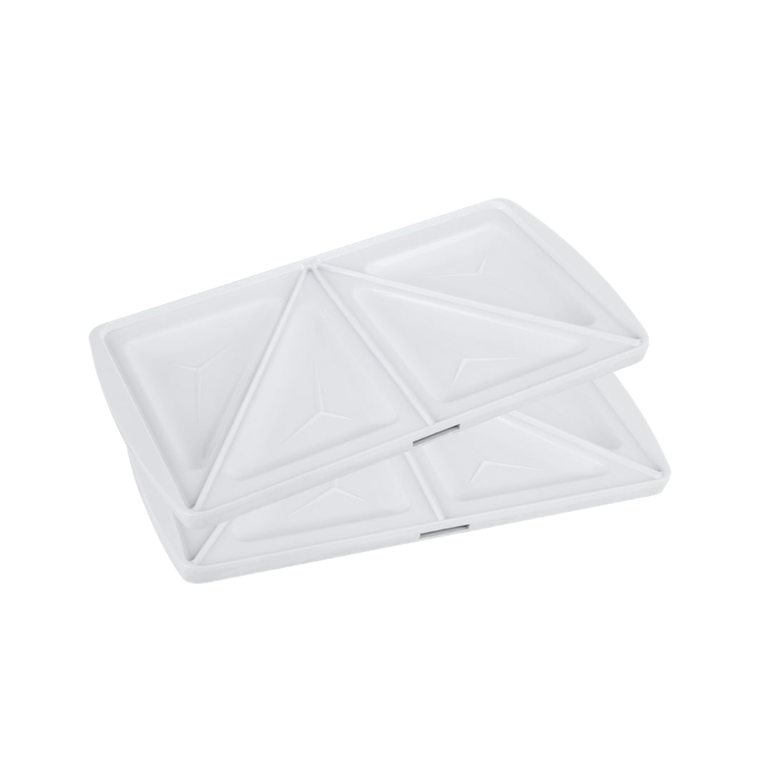 Sandwichmaker 3 in 1, Waffeleisen, Grillen Silber/schwarz Teesa TSA3221