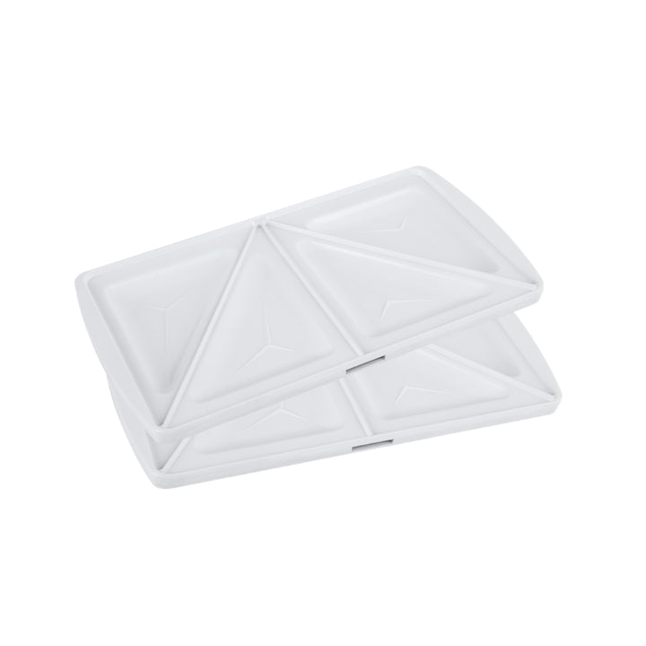 Sandwichmaker 3 in 1, Waffeleisen, Grillen Silber/schwarz Teesa TSA3221