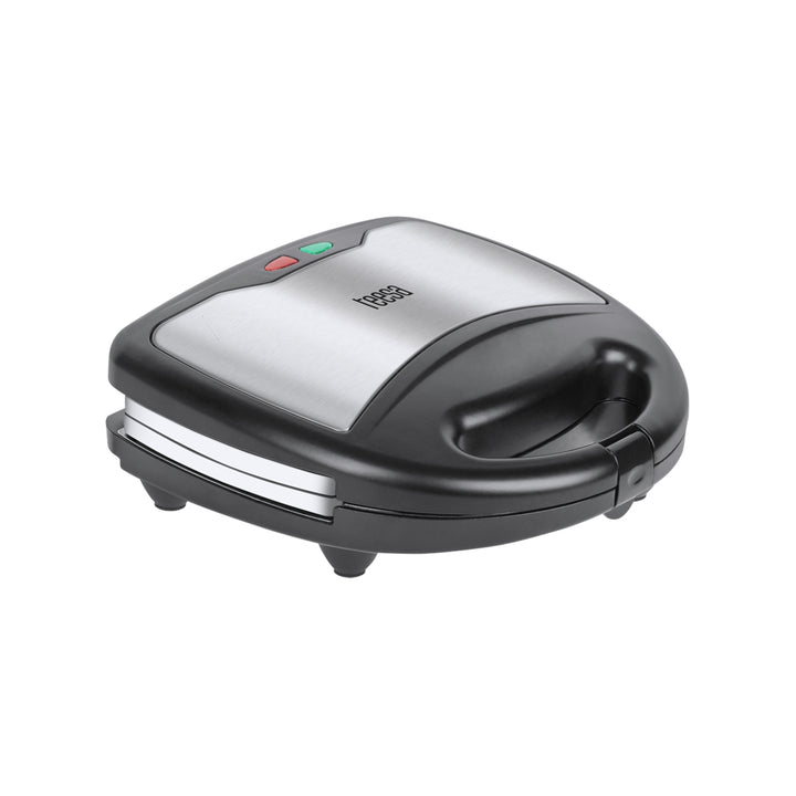 Sandwichmaker 3 in 1, Waffeleisen, Grillen Silber/schwarz Teesa TSA3221