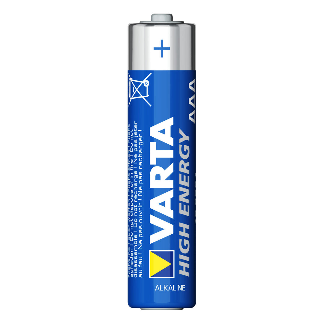 24 x Varta High Energy LR03 / AAA Alkalibatterien Set