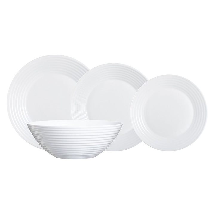 Geschirr 19 Elemente Luminarc Harena weiß