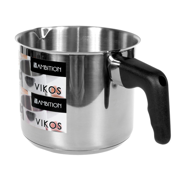 Edelstahl Milchtopf mit Griff Ambition Vikos 1,8 l
