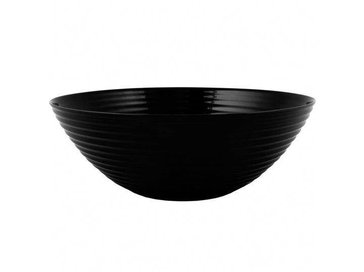 Runde Dessertteller / Salatschüssel 27cm Luminarc Harena schwarz