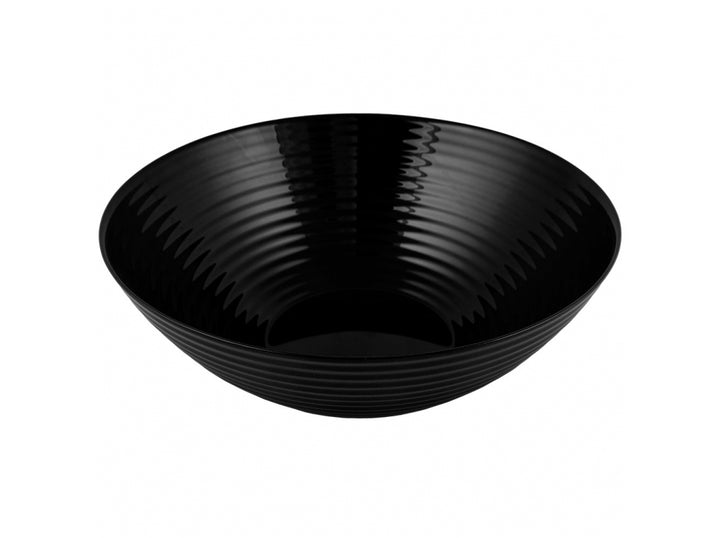 Runde Dessertteller / Salatschüssel 27cm Luminarc Harena schwarz
