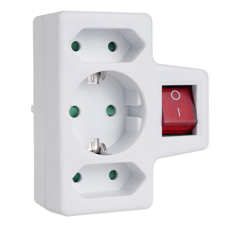 Maclean Energy MCE215 - Verschiedene Schuko/Euro-Stecker - Mit oder Ohne Schalter