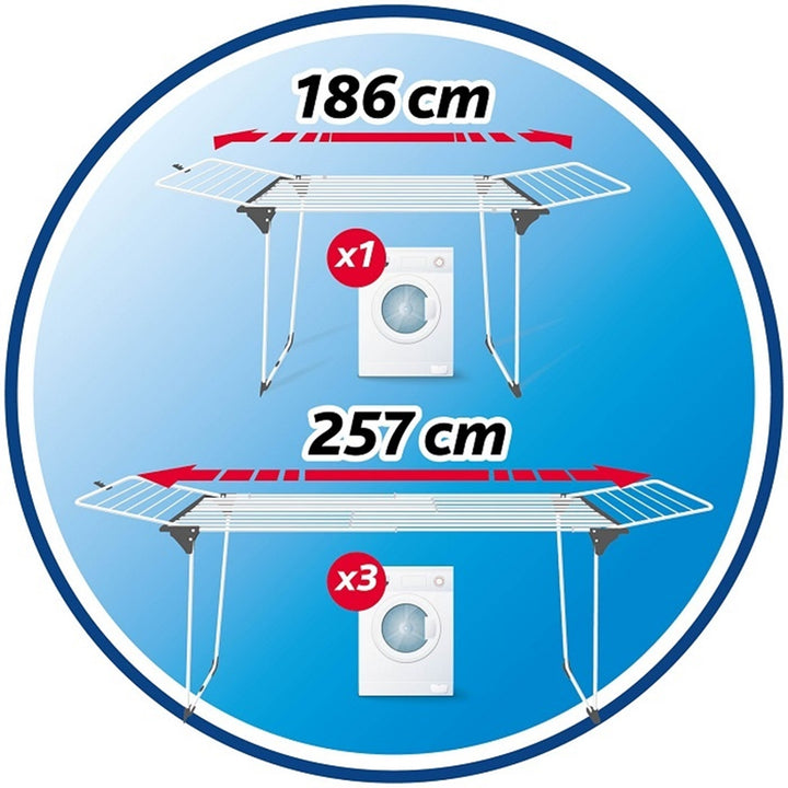 Vileda Infinity 27m Wäscheständer mit Kliederbügel