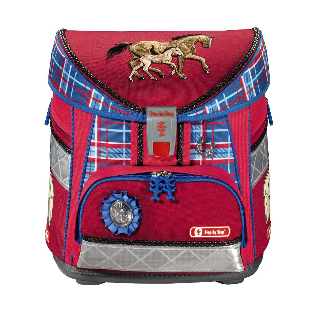 HAMA Schulrucksack Schritt für Schritt LIGHT SINGLE HORSEFAM