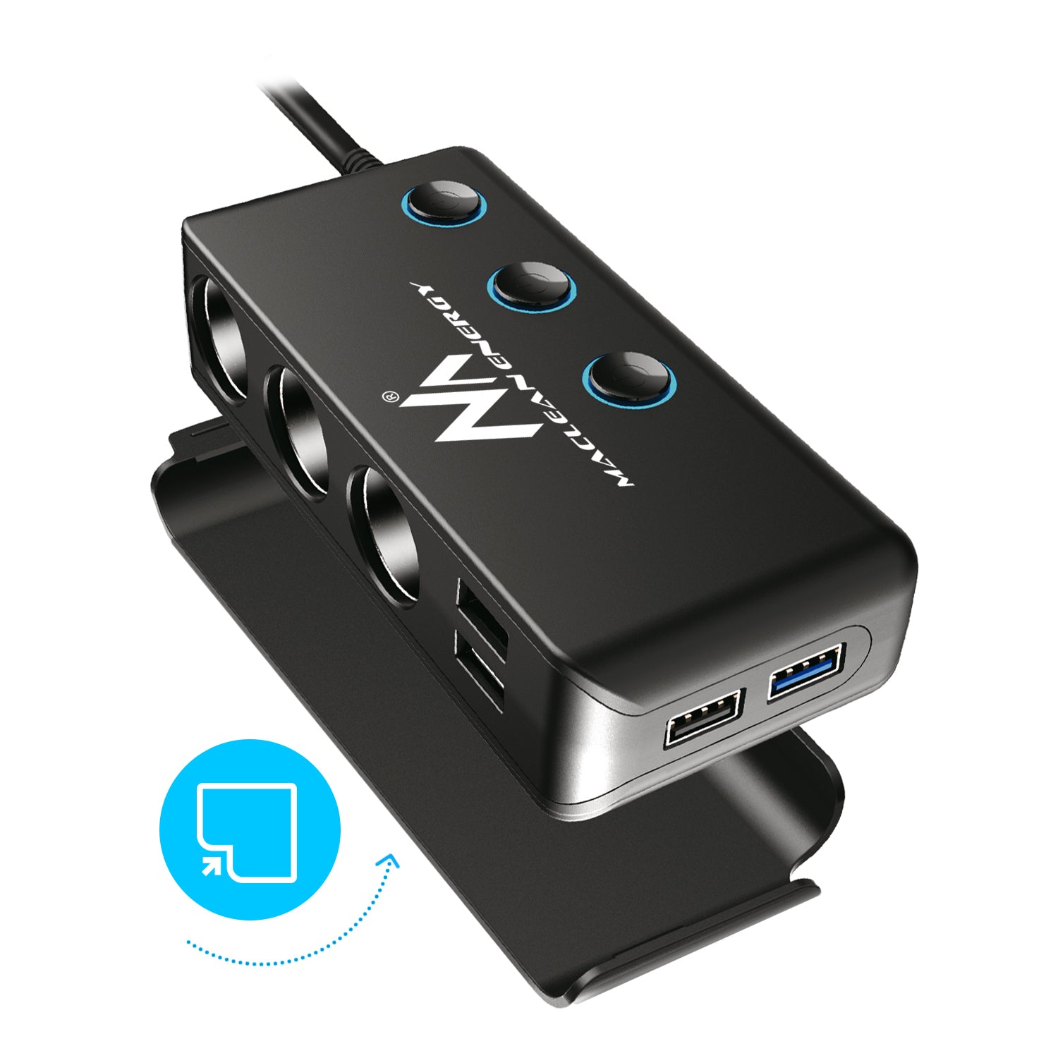 Maclean Energy MCE218 - Mit USB Quick Charge 3.0 & Power Delivery –  Euroelectronics DE