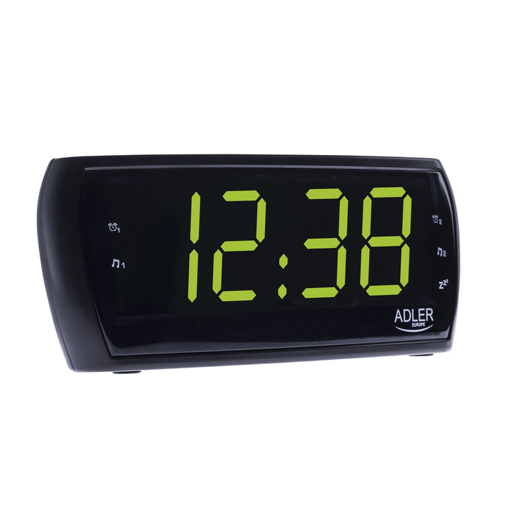 Radiowecker Uhrenradio Uhr Wecker AM/FM Radio Helligkeitsregler mit extra großem Display