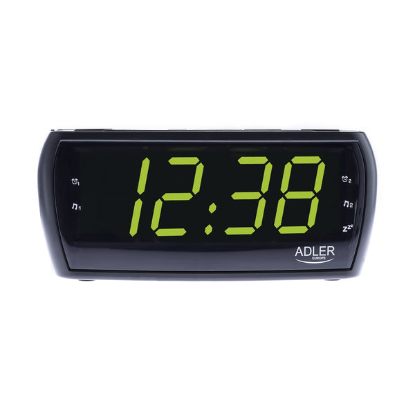 Radiowecker Uhrenradio Uhr Wecker AM/FM Radio Helligkeitsregler mit extra großem Display
