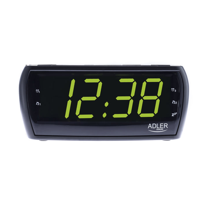 Radiowecker Uhrenradio Uhr Wecker AM/FM Radio Helligkeitsregler mit extra großem Display