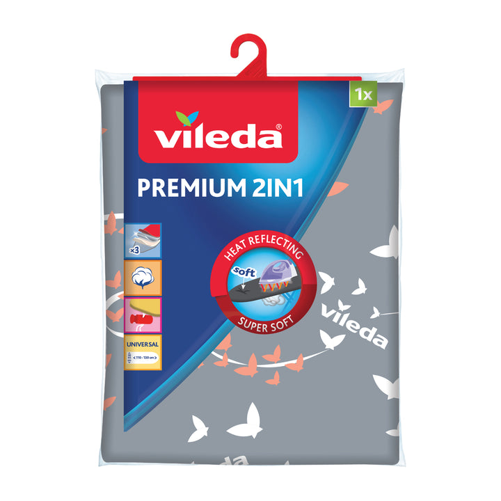 VILEDA PREMIUM 2 in 1 Bügelbrettbezug Premium 2in1 Bügeltischbezug