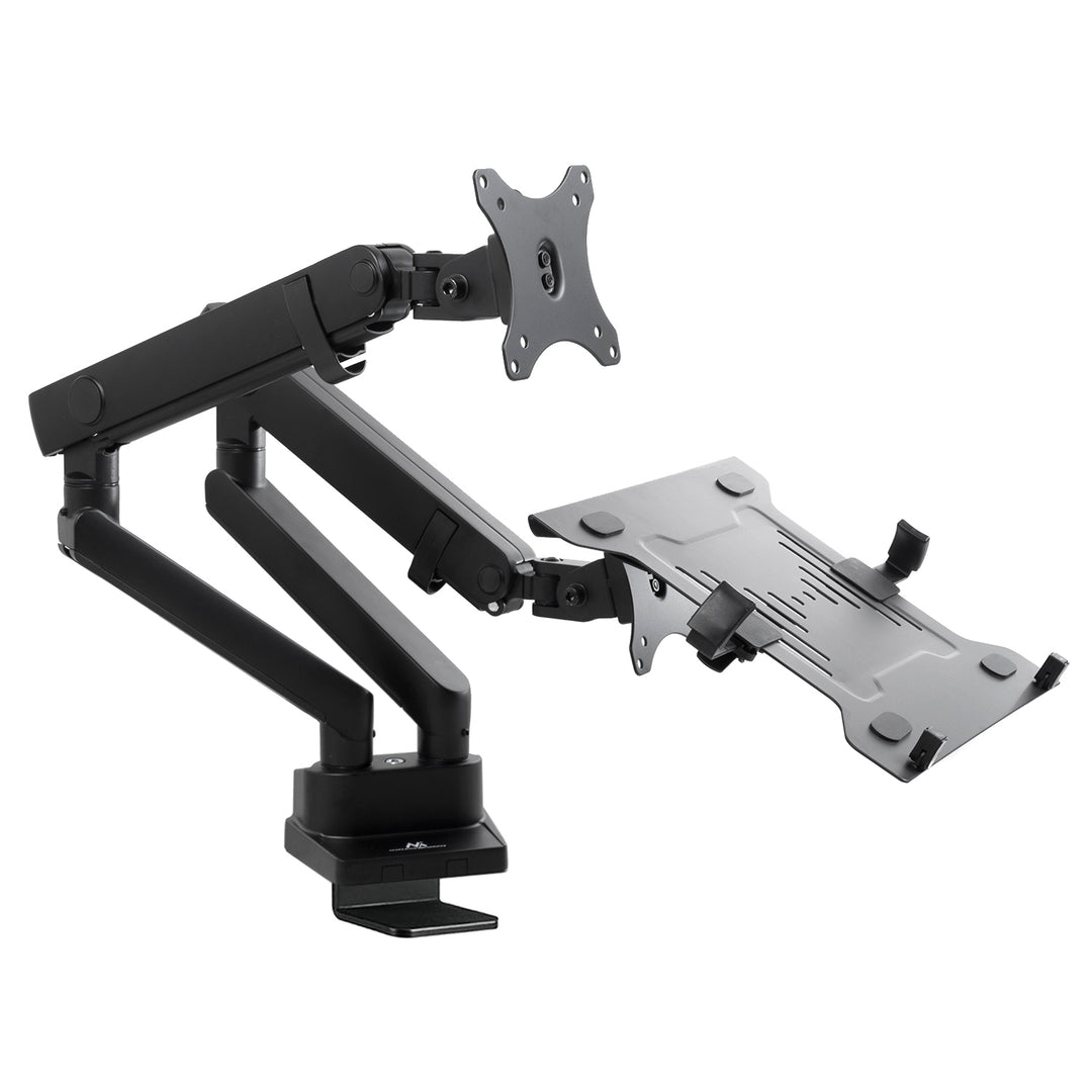 Maclean Brackets MC-813 - Halterung für je einen Monitor u. Laptop