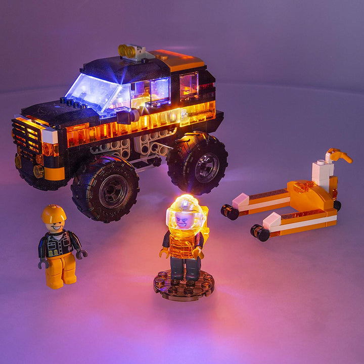Leuchtende Blöcke LED Laser Pegs Wrecker Off-Road-Auto