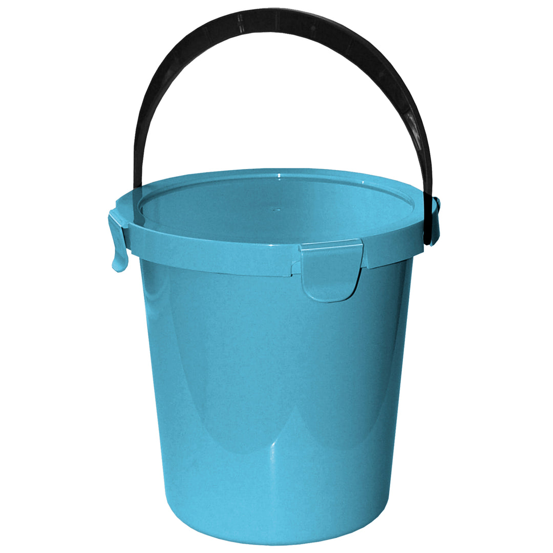 Plast Team Berry 5L Eimer mit Deckel hellblau – Euroelectronics DE