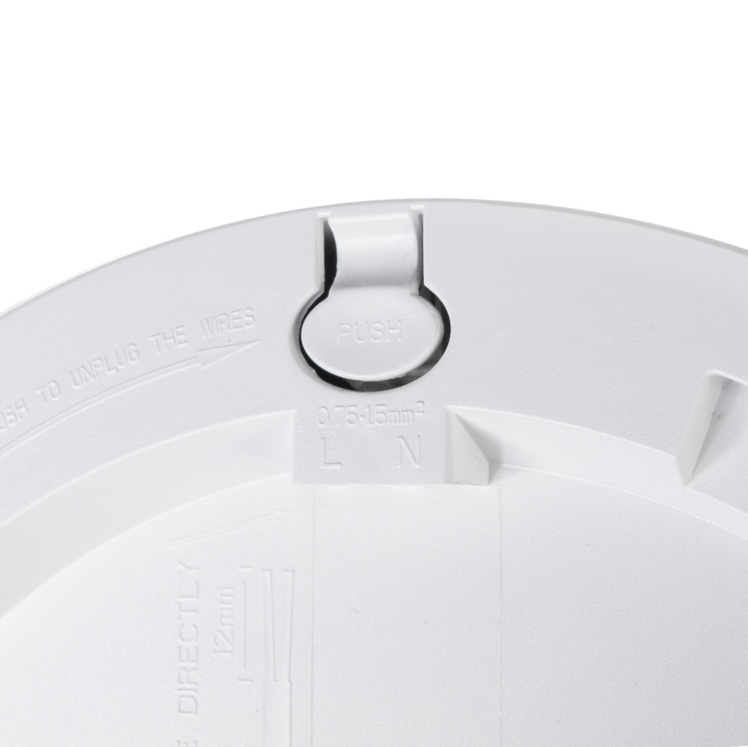 LED Panel mit Farbtemperatureinstellung WW 3000K + NW 4000K + CW 6000K Deckenlampe Super Slim Design 19mm (18W)