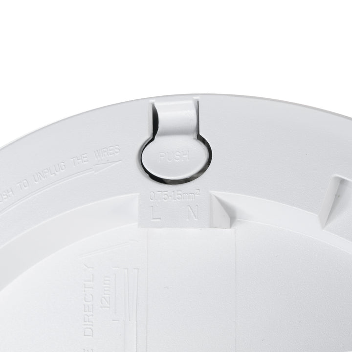 LED Panel mit Farbtemperatureinstellung WW 3000K + NW 4000K + CW 6000K Deckenlampe Super Slim Design 19mm (18W)